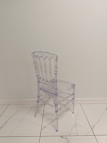 Пластиковый стул Chiavari 1 clear white из шоурума 3